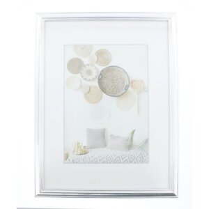 Cornice in plastica Lobby 30x40 cm argento