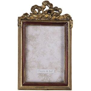 Portafoto 8x1x13 cm - 6x9 cm Clayre & Eef 2F0684