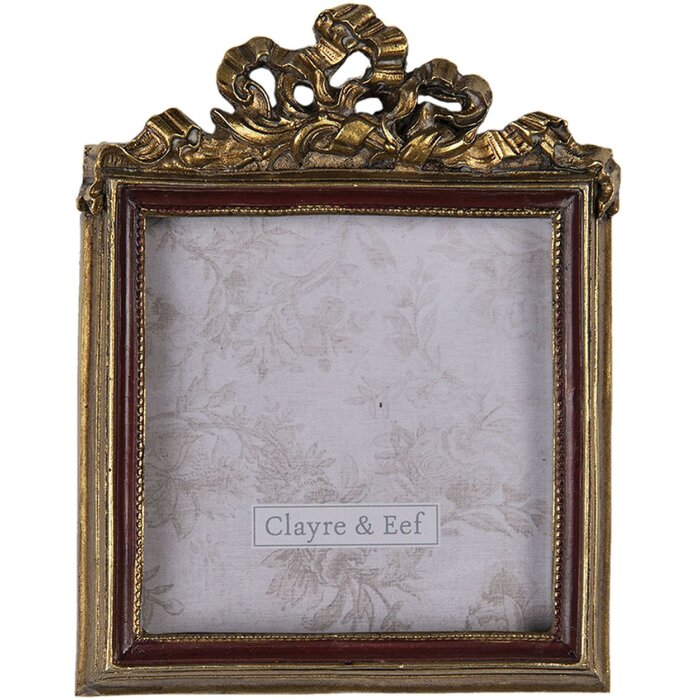 Portafoto 9x1x11 cm - 7x7 cm Clayre & Eef 2F0685