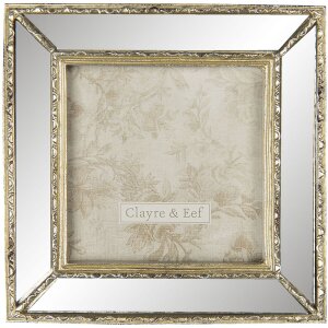 Portafoto 15x2x15 cm - 10x10 cm Clayre & Eef 2F0707