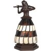 Lampada da tavolo Tiffany Donna 13x13x26 cm E14-max 1x25W LumiLamp 5LL-6047