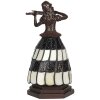 Lampada da tavolo Tiffany Donna 13x13x26 cm E14-max 1x25W LumiLamp 5LL-6047