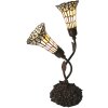 Lampada da tavolo Tiffany 34x25x58 cm E14-max 2x25W LumiLamp 5LL-6063