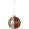 Pupazzi per lalbero di Natale Ø 8 cm (set di 4) Clayre & Eef 6GL2736