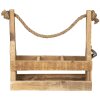 Portabottiglie con apribottiglie 32x11x32 cm Clayre & Eef 6H1882