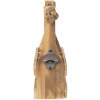 Portabottiglie con apribottiglie 32x11x32 cm Clayre & Eef 6H1882