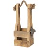 Portabottiglie con apribottiglie 9x10x29 cm Clayre & Eef 6H1883