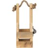 Portabottiglie con apribottiglie 9x10x29 cm Clayre & Eef 6H1883