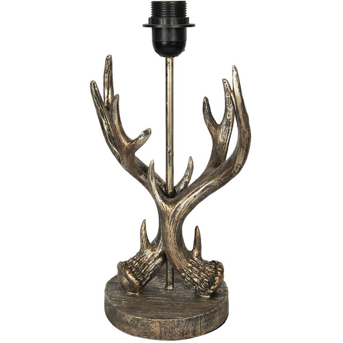 Base per lampada Antlers 23x15x36 cm E27-max 1x60W Clayre & Eef 6LMP650