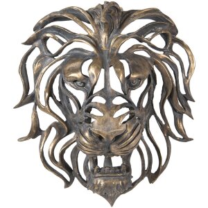Decorazione Testa di leone 42x23x46 cm Clayre & Eef...