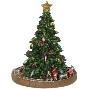 Albero di Natale con carillon Ø 15x18 cm Clayre...