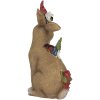 Decorazione Coniglio con gnomi 18x11x30 cm Clayre & Eef 6PR2965