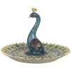 Decorazione Ciotola Pavone Ø 16x11 cm Clayre & Eef 6PR3012