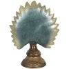 Decorazione Pavone 22x12x30 cm Clayre & Eef 6PR3013
