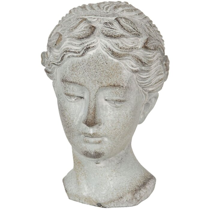 Decorazione Testa di donna 12x11x17 cm Clayre & Eef 6TE0293