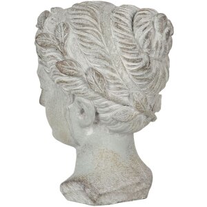 Decorazione Testa di donna 12x11x17 cm Clayre & Eef 6TE0293
