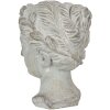 Decorazione Testa di donna 12x11x17 cm Clayre & Eef 6TE0293