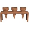 Porta piante 41x12x22 cm Clayre & Eef 6Y3581