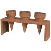 Porta piante 41x12x22 cm Clayre & Eef 6Y3581
