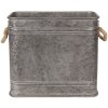 Secchio in ferro da decorazione (2 pezzi) 44x26x39 - 38x22x33 cm Clayre & Eef 6Y3737