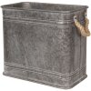 Secchio in ferro da decorazione (2 pezzi) 44x26x39 - 38x22x33 cm Clayre & Eef 6Y3737