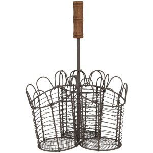 Porta piante 23x14x34 cm Clayre & Eef 6Y3757