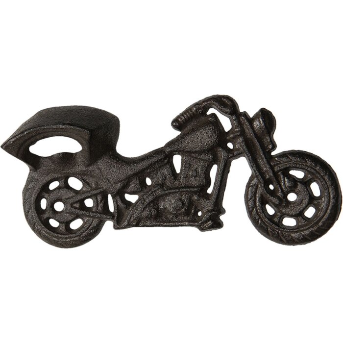 Apribottiglie moto 19x3x9 cm Clayre & Eef 6Y3905