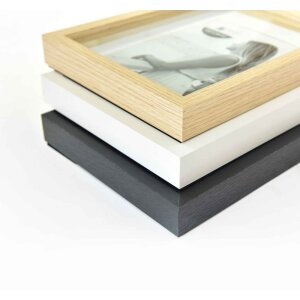 Cornice in legno Aura 13x18 cm nero