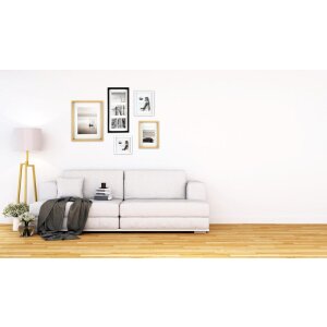 Cornice in legno Aura 13x18 cm nero