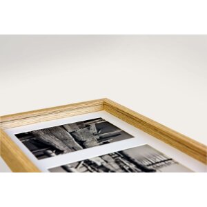 Cornice in legno Aura 13x18 cm nero