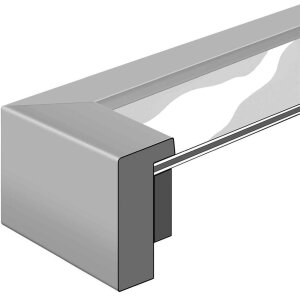 Cornice in legno Aura 13x18 cm nero
