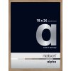 Cornice Nielsen in alluminio Alpha TCSC 18x24 cm rovere
