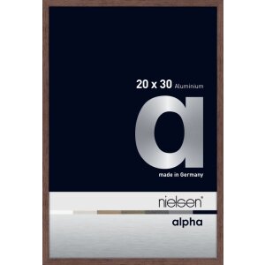 Cornice Nielsen in alluminio Alpha TCSC 20x30 cm luce...