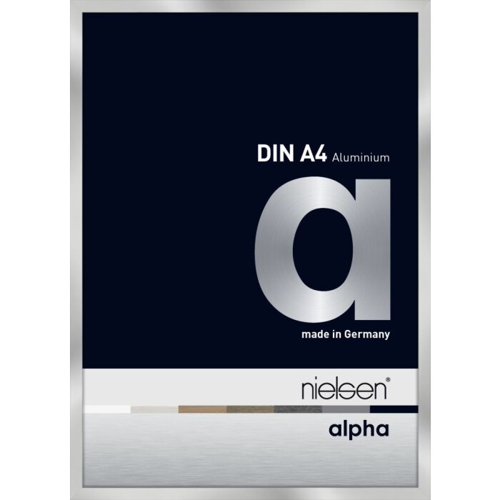 Cornice Nielsen in alluminio Alpha TCSC 21x30 cm argento