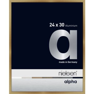 Cornice Nielsen in alluminio Alpha TCSC 24x30 cm ambra...