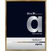 Cornice Nielsen in alluminio Alpha TCSC 24x30 cm ambra spazzolata