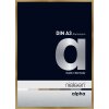 Cornice Nielsen in alluminio Alpha TCSC 30x42 cm ambra spazzolata