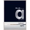 Cornice Nielsen in alluminio Alpha TCSC 30x40 cm rovere bianco