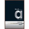 Cornice Nielsen in alluminio Alpha TCSC 30x45 cm luce wengé