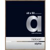 Cornice Nielsen in alluminio Alpha TCSC 40x50 cm rovere