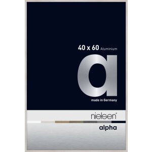 Cornice Nielsen in alluminio Alpha TCSC 40x60 cm rovere...