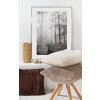 Cornice Nielsen in alluminio Alpha TCSC 60x84 cm luce wengé