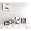 Cornice Nielsen in alluminio Alpha TCSC 60x84 cm luce wengé
