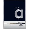 Cornice Nielsen in alluminio Alpha TCSC 60x80 cm argento opaco