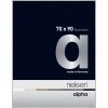Cornice Nielsen in alluminio Alpha TCSC 70x90 cm rovere bianco