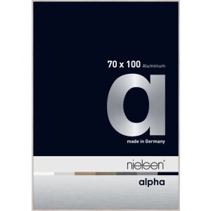 Cornice Nielsen in alluminio Alpha TCSC 70x100 cm rovere...