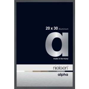 Cornice Nielsen in alluminio Alpha TCSC 20x30 cm grigio...