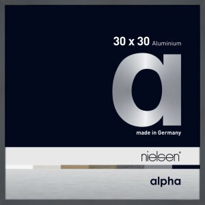 Cornice Nielsen in alluminio Alpha TCSC 30x30 cm grigio...