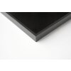 Cornice Nielsen in alluminio Alpha TCSC 30x30 cm grigio scuro lucido