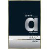 Cornice Nielsen in alluminio Alpha TCSC 30x45 cm in acciaio inox spazzolato